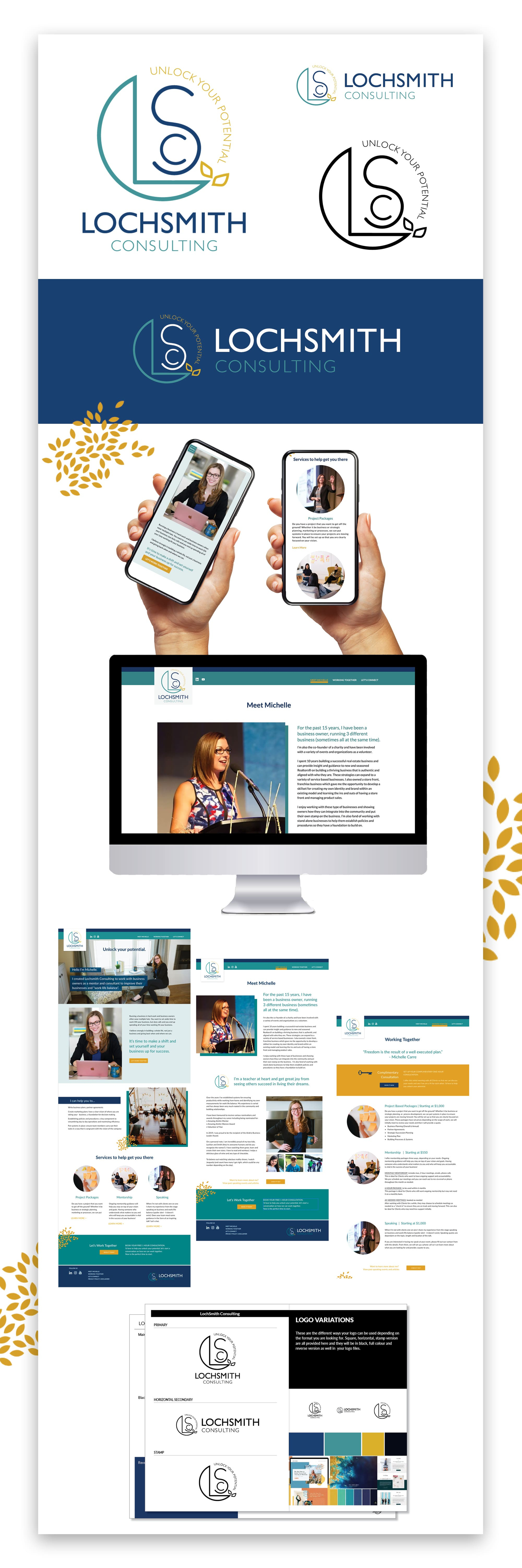 Lochsmith Consulting Web + Branding